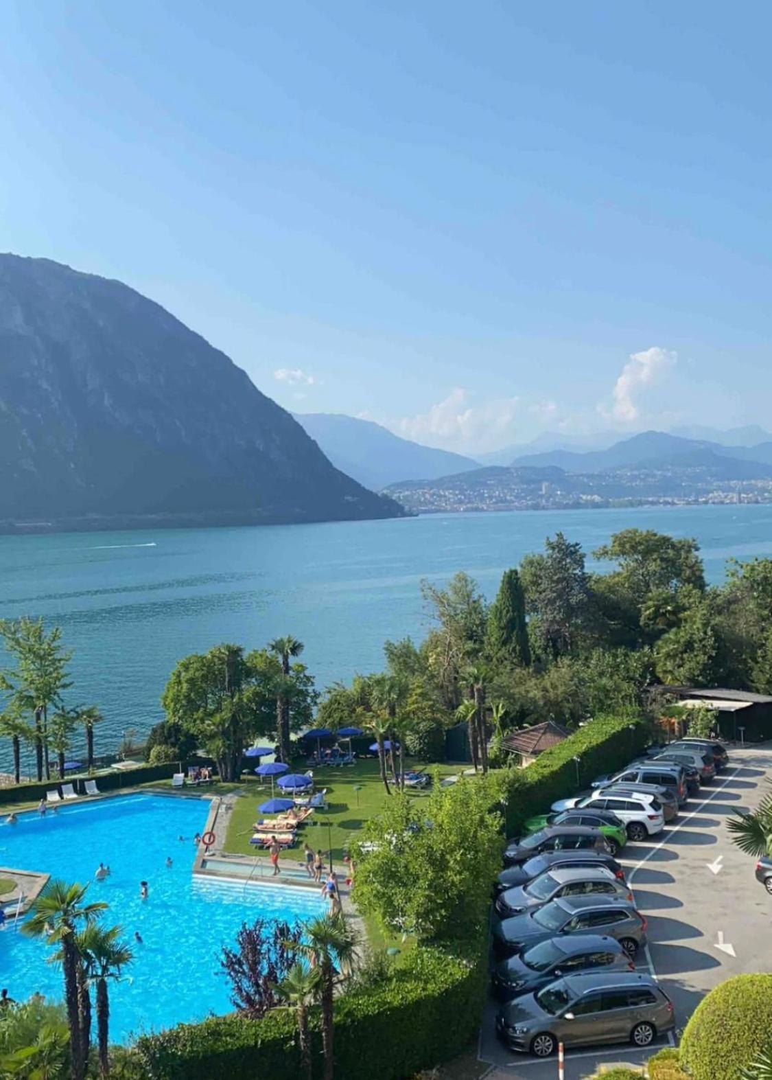 Bellavista Apartment Bissone Eksteriør billede