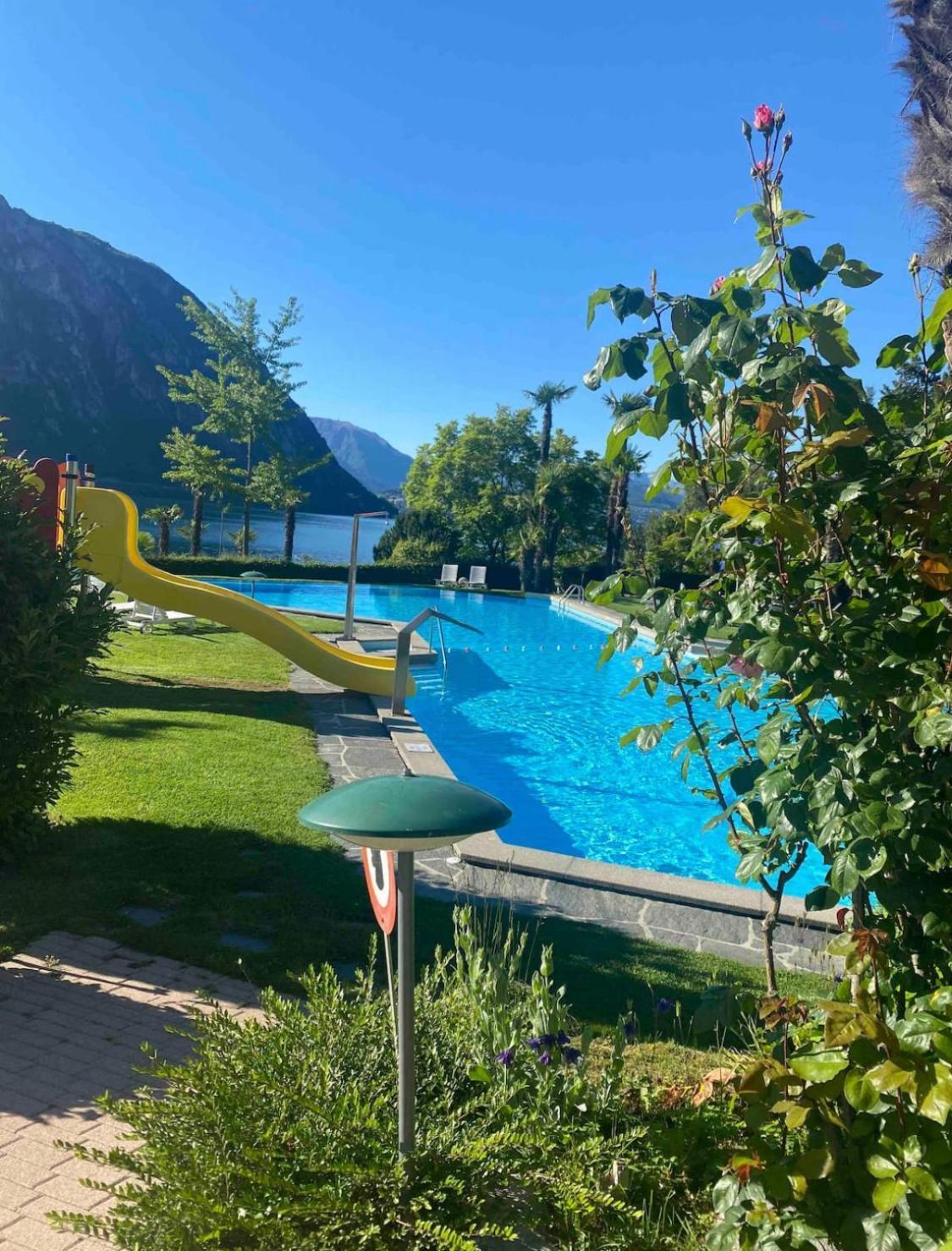 Bellavista Apartment Bissone Eksteriør billede
