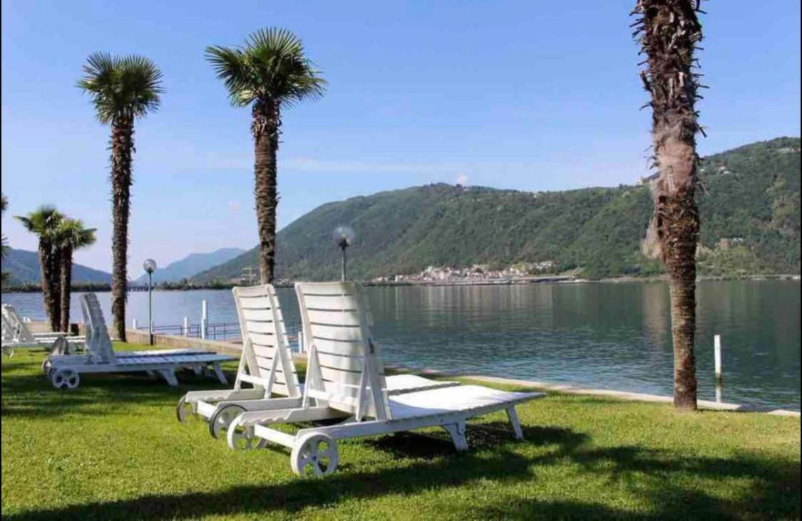 Bellavista Apartment Bissone Eksteriør billede