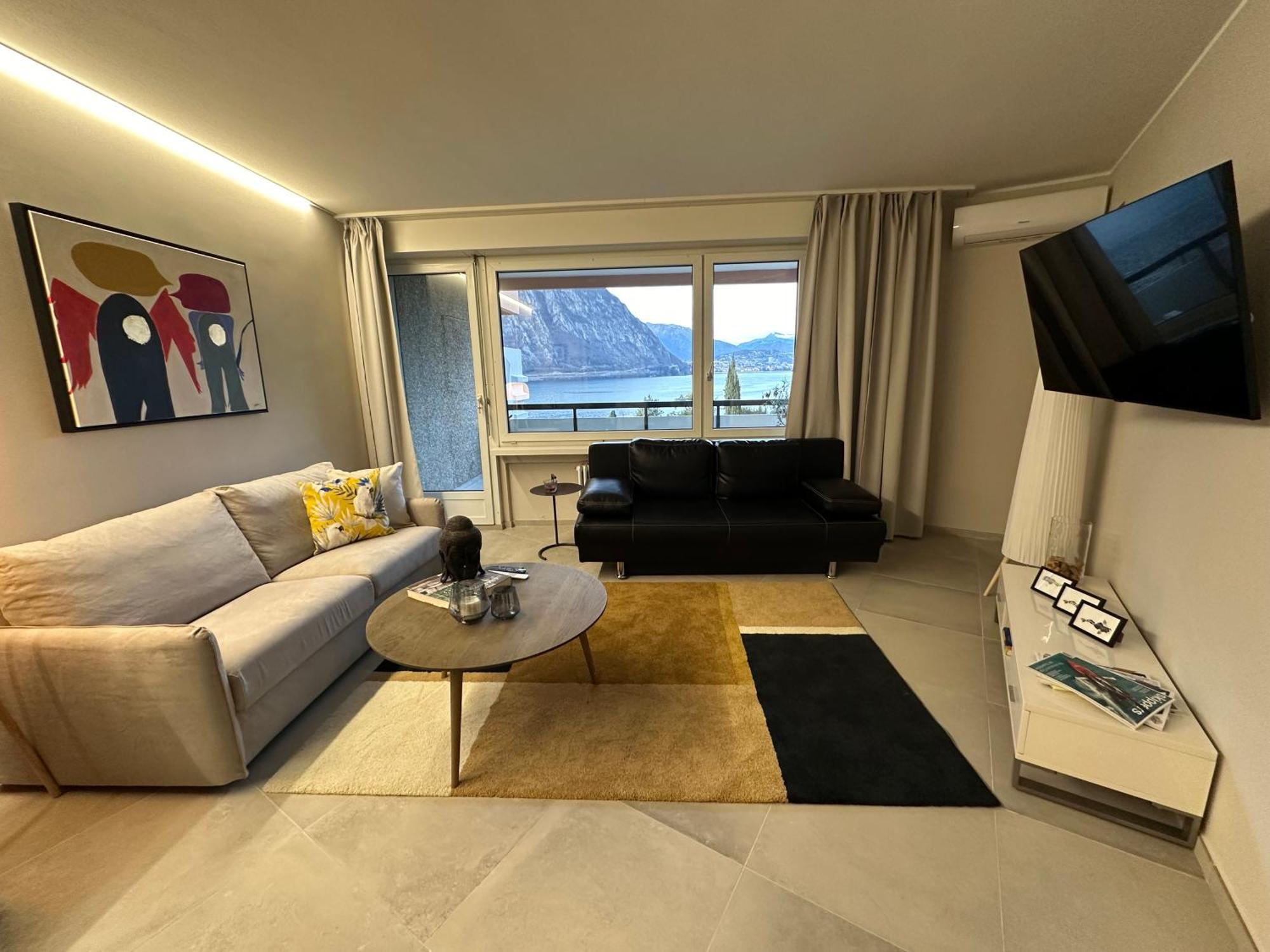 Bellavista Apartment Bissone Eksteriør billede